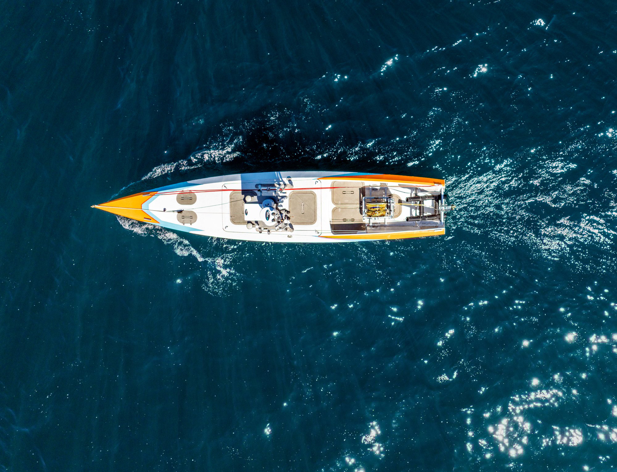 Reach Systems Winch on USV Reach Systems Winch on USV