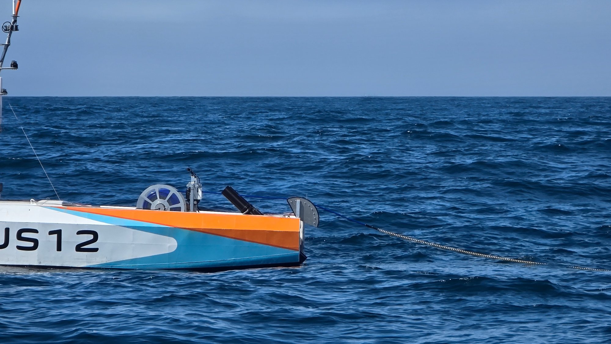 Reach Systems Winch on USV Reach Systems Winch on USV